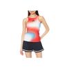 Adidas Logo Print Pattern Round Neck Sleeveless Sports Tank Top Women Tops Red HA7614