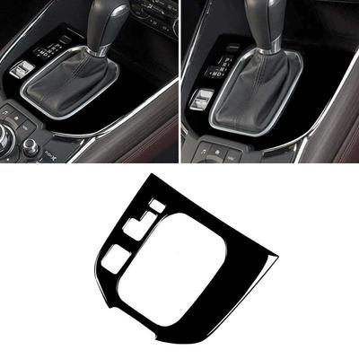 Car Accessories Central Gear Shift Panel Frame Cover Trim For Mazda CX-9 CX9 2016 2017 2018      Piano Black