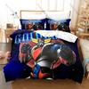 Cool Classic Robot Grendizer Bedding Set 3 Piece Duvet Cover Set Vintage Kpop Bed Linen for Bedroom Decor for Boys Bedroom Decor
