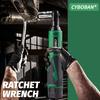 12V Wireless Ratchet Wrench Set, 400 Rpm, 3/8 Inch Powerful Rotating Tool, Fast Charging