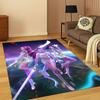 3D Demon Hunters Kpop Rumi Mira Zoey Music Carpet Rug for Bedroom Living Room Sofa Home Decor,Area Rug Non-slip Floor Mat Gift