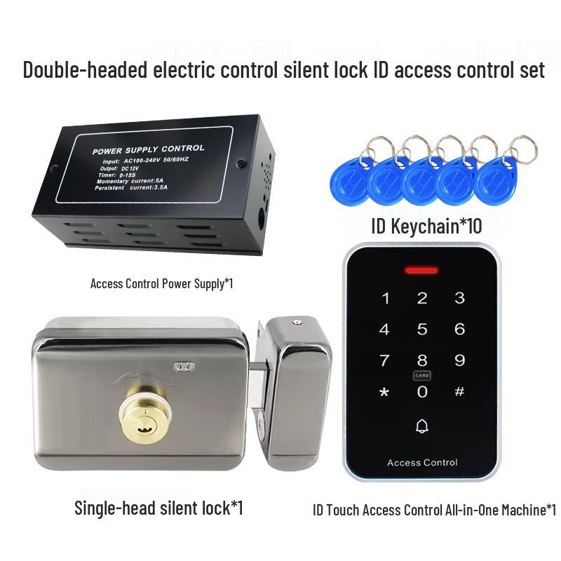 Silent Electromechanical Lock: Intelligent Access Control for Buildings