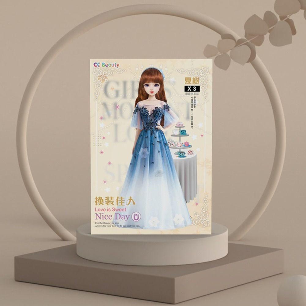Created Imagine Magnetic Dress Up Dolls Pretend Play Girls Princess Stickers For Girls