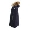 Moncler DIMITRA Fur-trimmed Down Jacket Coat 00 NavyUsed