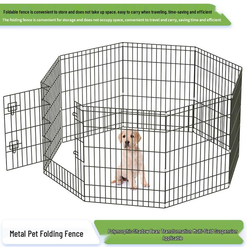 Valla y Jaula para Mascotas de Interior para Perros Medianos y Pequeños - Edición Teddy