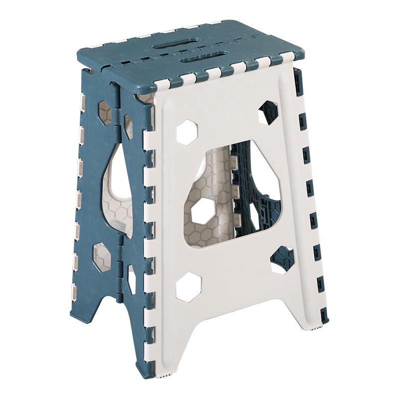 Foldable Thickened Multi-Use Stool: Fishing, Outdoor, Dining, Plastic/High/Low