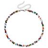 Personalized European American Style Hand Woven Beaded Crystal Clavicle Necklace For Women