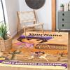 Dora Explorer Customizable Name Floor Mat Design for Playrooms Study room Dormitory Game Room Anti-slip Rug Office home decor