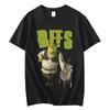 Shrek a Oslík BFF Vtipné Meme Tričko Unisex Dámské Oblečení Vysoká Kvalita Módní Tričko Letní Ležérní Volné 100% Bavlna Trička