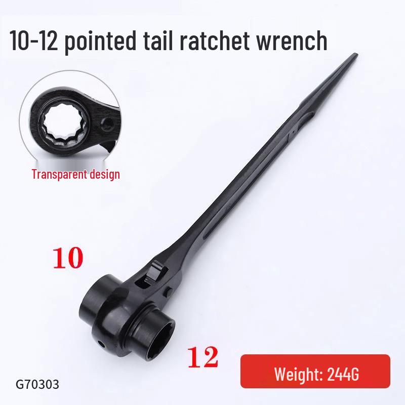 Industrial Dual-Purpose Labor-Saving Pointed Tail Socket Wrench