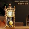 Non-Toxic 751Pcs Classic Retro Series Swing Clock Building Blocks With Pendulum Construction Brick Set Gift For Kids Adult