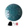 Steel Tongue Drum 6 In 11 Notes Ethereal Drum Music Drum Yoga Meditation Percussion Instrument for Stress Relief