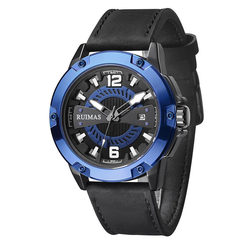 Sports Watch Male, Casual Belt Luminous Simple Quartz Watch 302