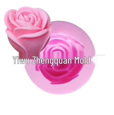 Stampo in silicone grande a forma di rosa fai da te per fondente e cioccolato