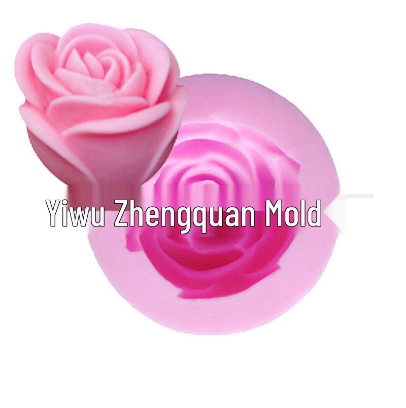 Large DIY Rose Silicone Mold for Fondant and Chocolate
