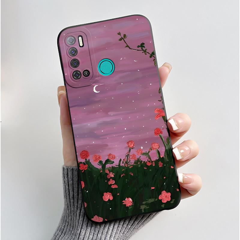 

For Tecno Pouvoir 4 Pro LC8 Case Aesthetic Cute Cat Shockproof Silicone Soft TPU Cover For Tecno Pouvoir 4 Coque LC7 Shell Funda Tecno LC7