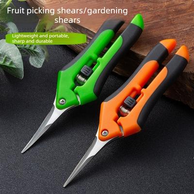Sécateurs à bonsaï en métal, outils de jardinage, outil de taille, coupe-main, cueillette de fruits, mauvaises herbes domestiques en pot, 1 pièce