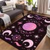 Japanese Style Nine Tails Fox Maple Leaf Print Area Rug Non Slip Large Floor Carpet For Living Room Oriental Decor