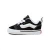 Knu-Skool Toddler Black White Baby Sneakers VN000D0K6BT