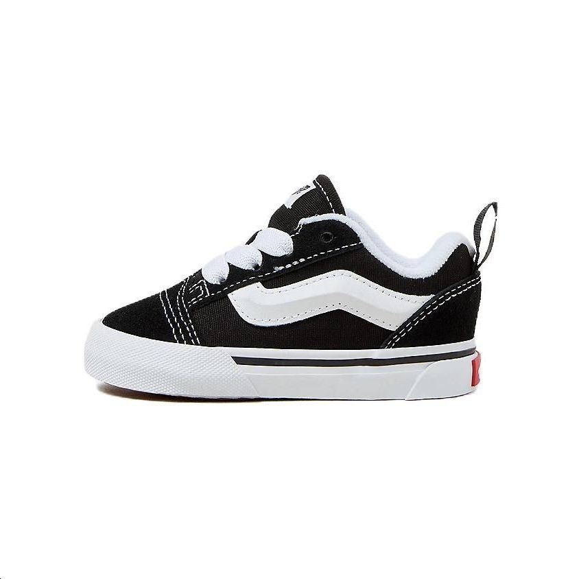 Vans Knu-Skool Toddler Black White Baby Sneakers VN000D0K6BT