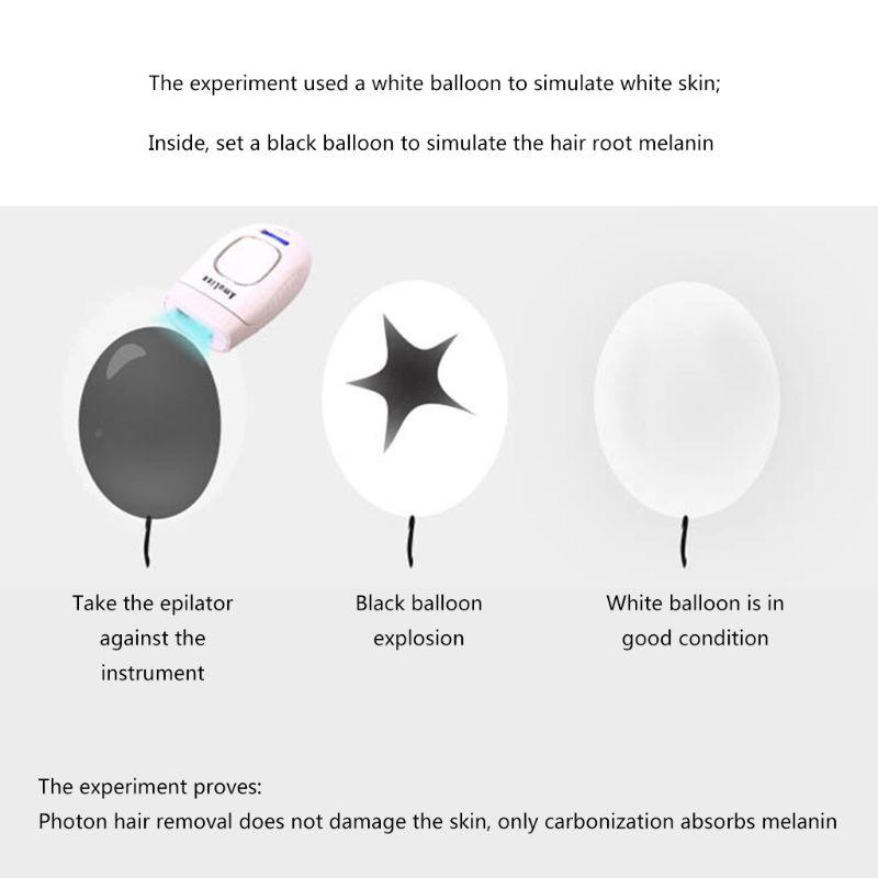 600000 professional permanent IPL epilator LCD hair removal electric