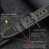New Design Hybrid FKM Watch Strap for Mido Helmsman M005 M038.431 M038431a Quick Release Canvas Nylon Watchband Bracelet 22mm