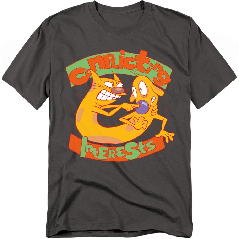 Catdog - Conflicting Interests - Unisex Short Sleeve Children s T-shirt - Gray 160