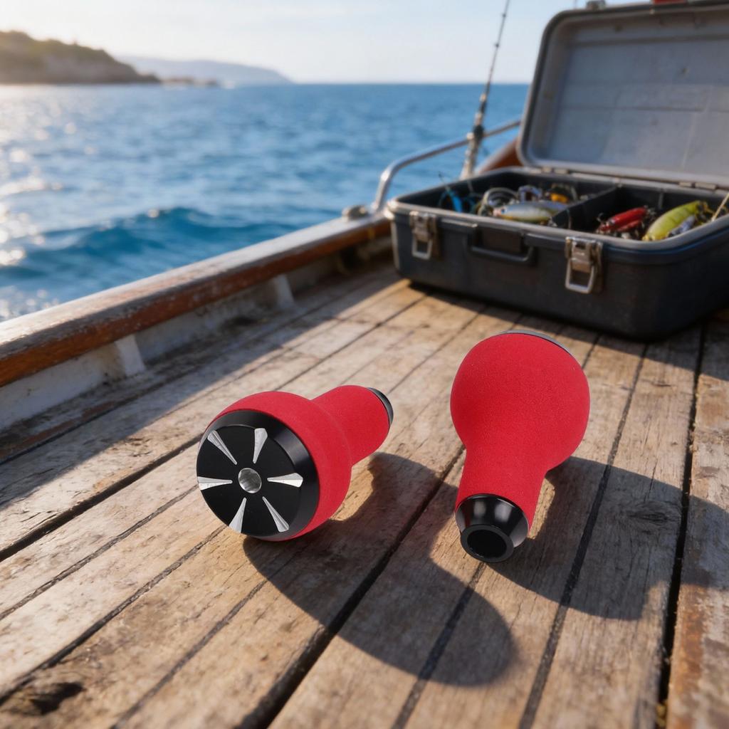DIY Fishing Accessories Fishing Reel Knob Colorful Grip Options Cork Grip