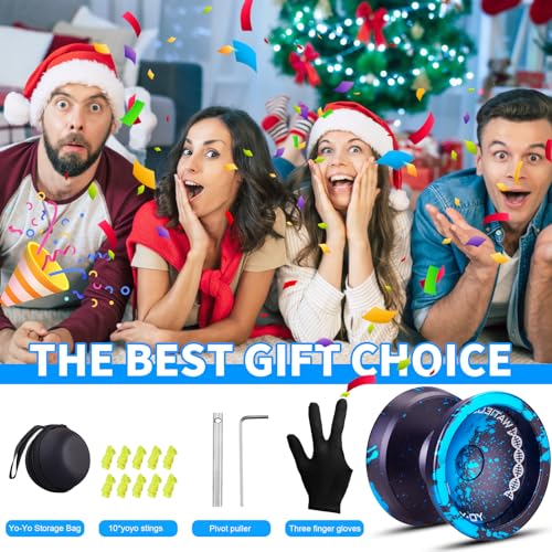 WATIEOBOO Professional Responsive Yo-Yo Bearings for Kids and Beginners, Non-Responsive Yo-Yo Bearings for Finger Spinning, Tricks, and Yo-Yo Accessor