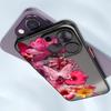 Funda Back Phone Cover Case for iPhone 17 Pro Max 7 8 SE 14 XS XR 15 11 12 Air 16 Plus 13 Mini Cartoon Flower Art