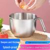 304 Stainless Steel Non-Slip Deep Mixing Bowl with Anti-Splash Design for Baking, Salads, and Cold Dishes
