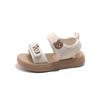 Children's sandals 2025 summer new baby girl hollow beach shoes fashion versatile open-toed boys casual shoes