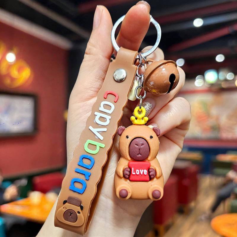 Cartoon Keychain Pendant, Wooden Stick Figure, Key Chain, Blind Box, Tide Play Pendant.