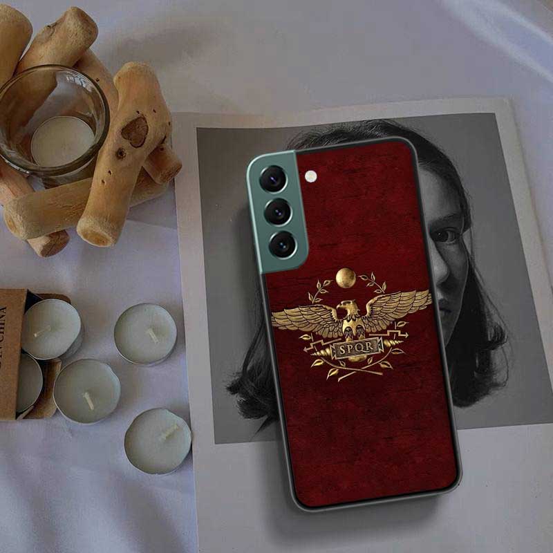 SPQR Roman Imperial Legionv Phone Case Samsung A14 A24 A34 A54 A03S A04S A13 A23 A33 A53 A73 A70 A50S A30 A40 A71 A51 A41 A31 A2