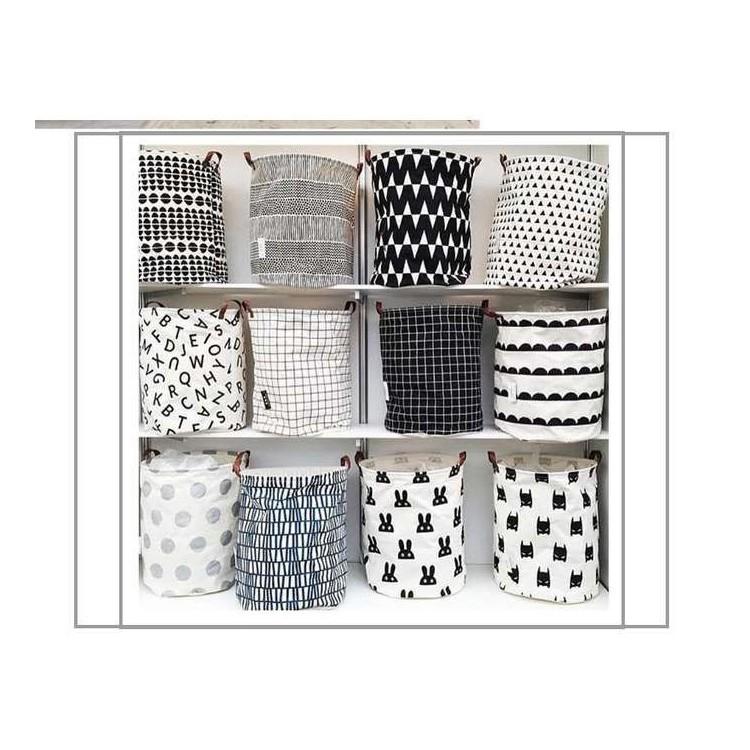 Container Basket Bag For Toys Or Laundry Organizer 40X50 Trunk