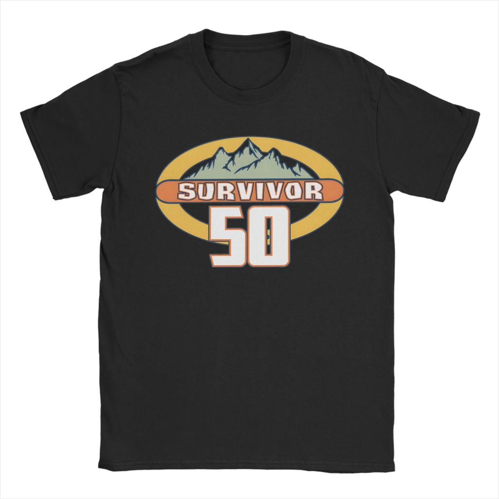 Unisex Women Survivor Season 50 T Shirt Cotton Graphic Print TShirt Clothing Outfits