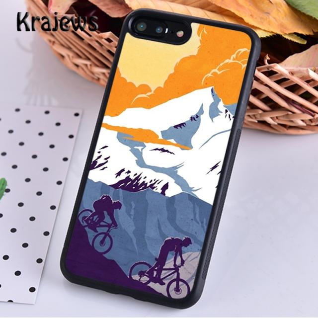 Mountain Bike Biker Biking Cycling Downhill Bicycle Phone Case Cover For iPhone 17 Air 16 15 SE 14 Plus 11 12 13 Pro Max