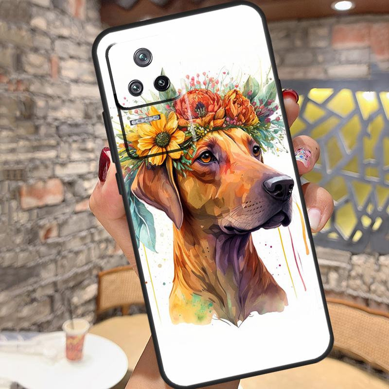 Rhodesian Ridgeback Dog Case For Xiaomi 15 Ultra 13 14 11T 12T 13T 14T Pro POCO X7 X3 X5 X6 Pro M6 F5 F6 Pro Cover