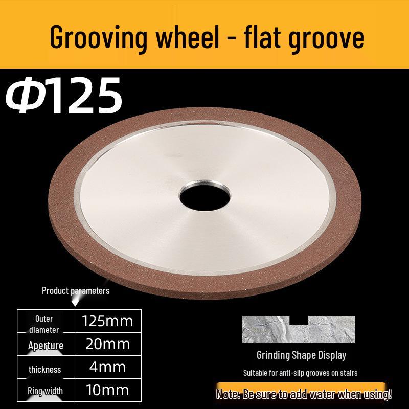 Tile Edge Wheel: Bevel & Round Edge Grinding, Resin Grooving Blade, Automatic Tile Cutting Machine
