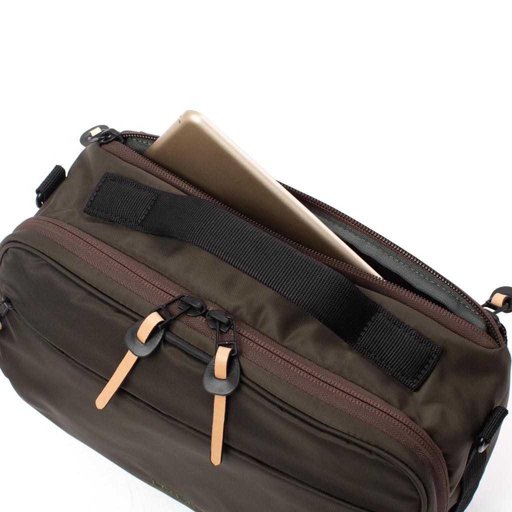 DSBK Rectangle-SL Shoulder Bag, Water-Repellent, High-Density Nylon Twill, JXF-3434 (Navy)