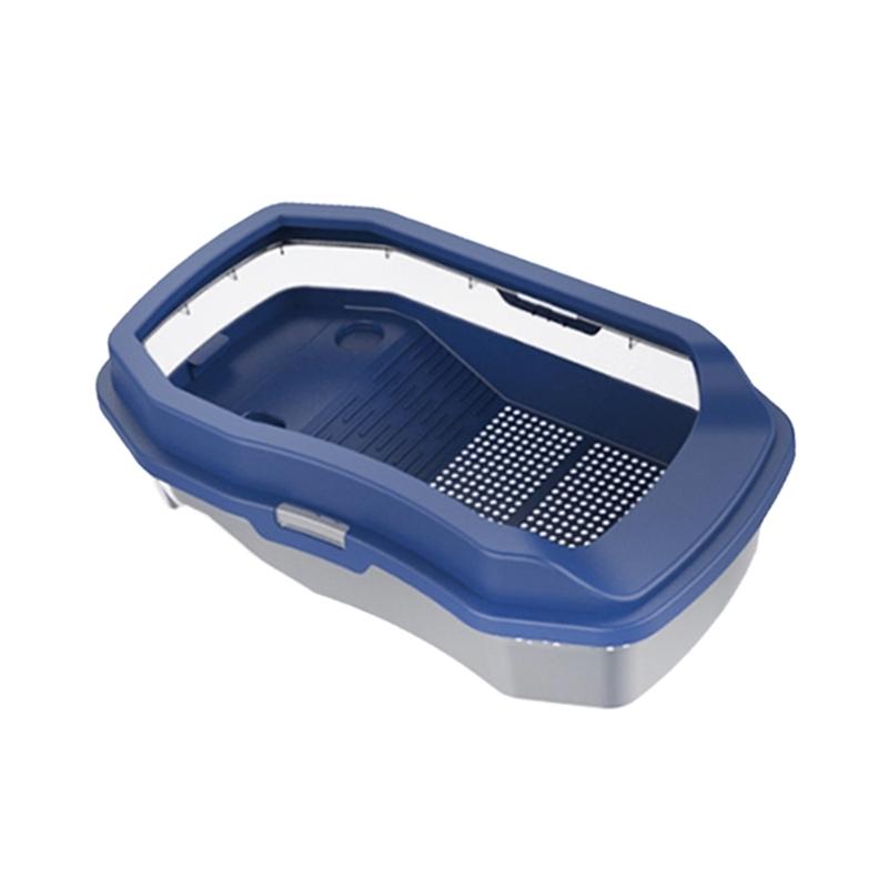 Terrariums with Drain Bottom Plastic Basin Separable Reptiles Aquarium for Terrapins with Ramps