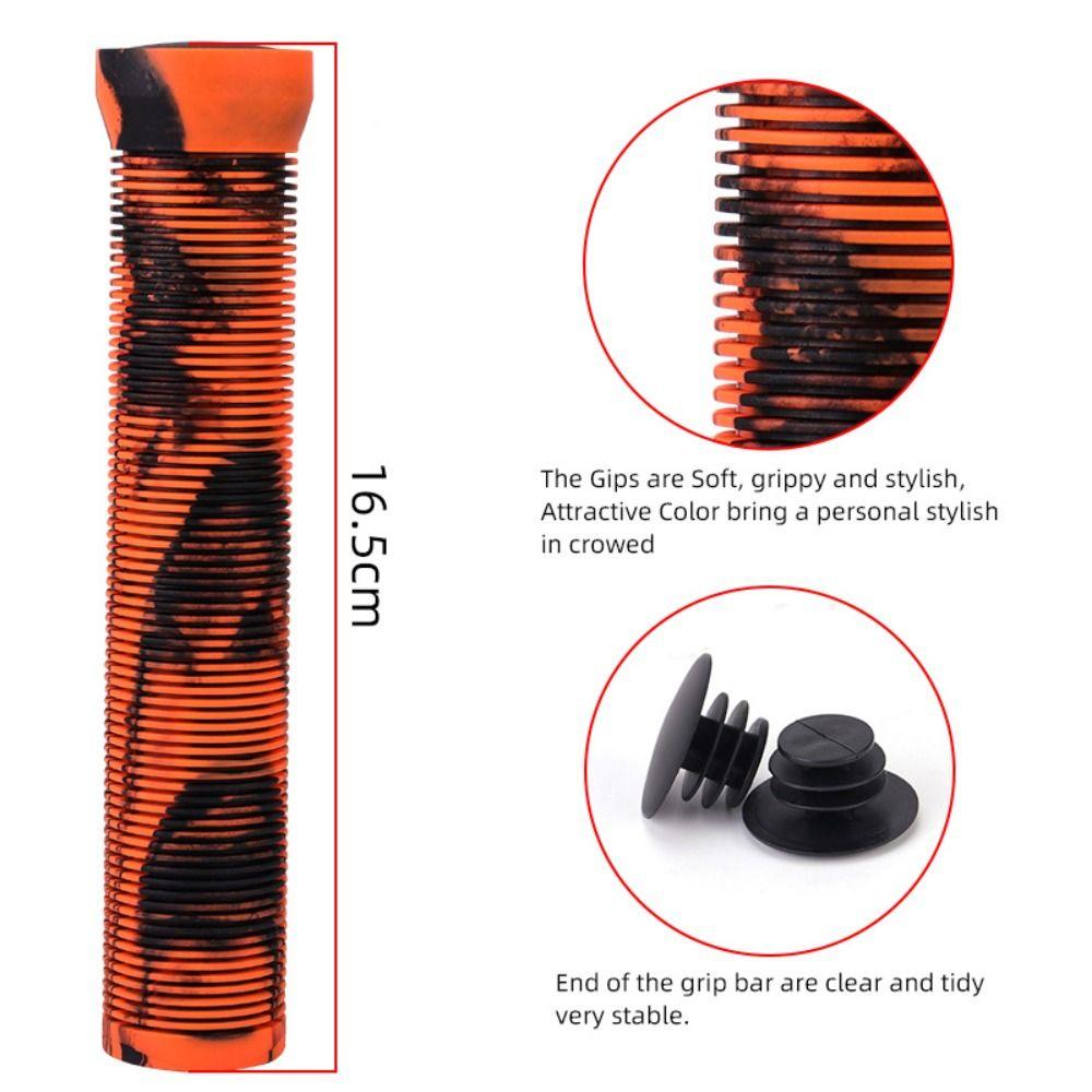 Antiskid MTB Bike Grip Comfortable Motorcycle Handlebar Cover Cuff Rubber Grip  Scooter Bicycle