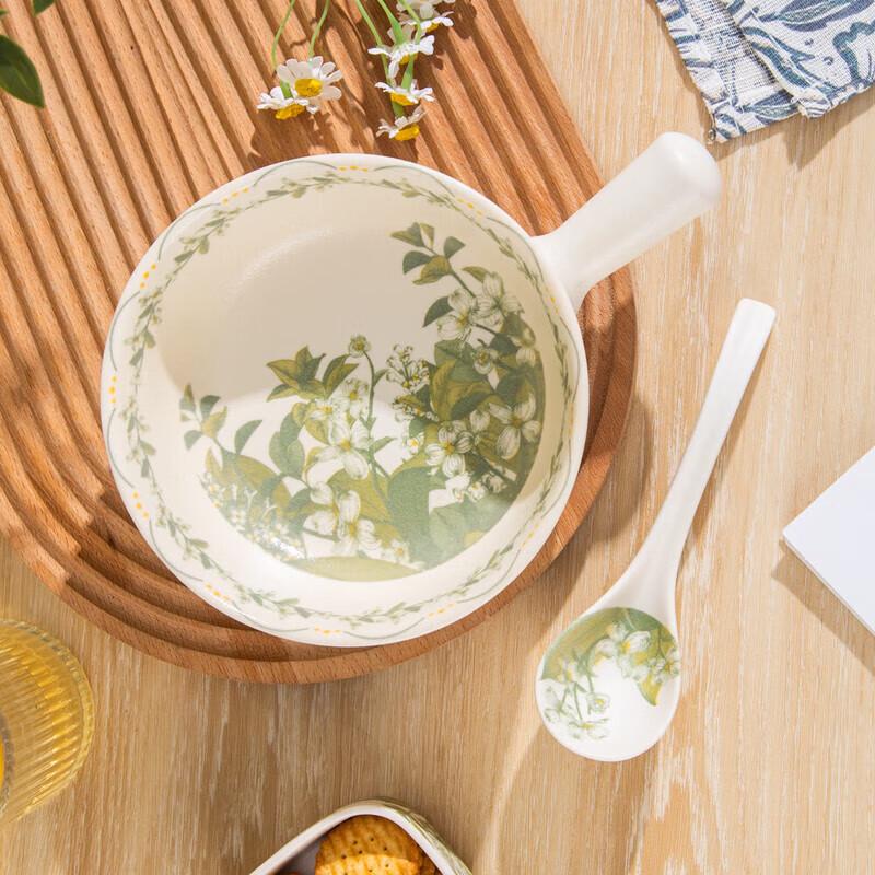 ZISIZ Набор керамической посуды «Ландыш», 2 предмета