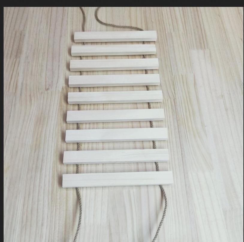 Pet Cat Soft Rope Ladder Climbing Frame Hammock Bed Sisal