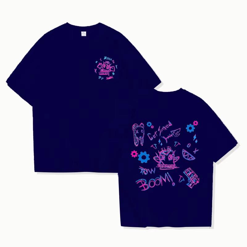 New Arcane Jinx T Shirt Fashion Men_Women Funny Cute Anime T-Shirt Unisex High Quality Casual Tees  Oversized Unisex Harajuku High Quality