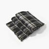 Long Men Thick Shawl Warm Double-sided Scarf Large Plaid Knitted Scarf  Autumn