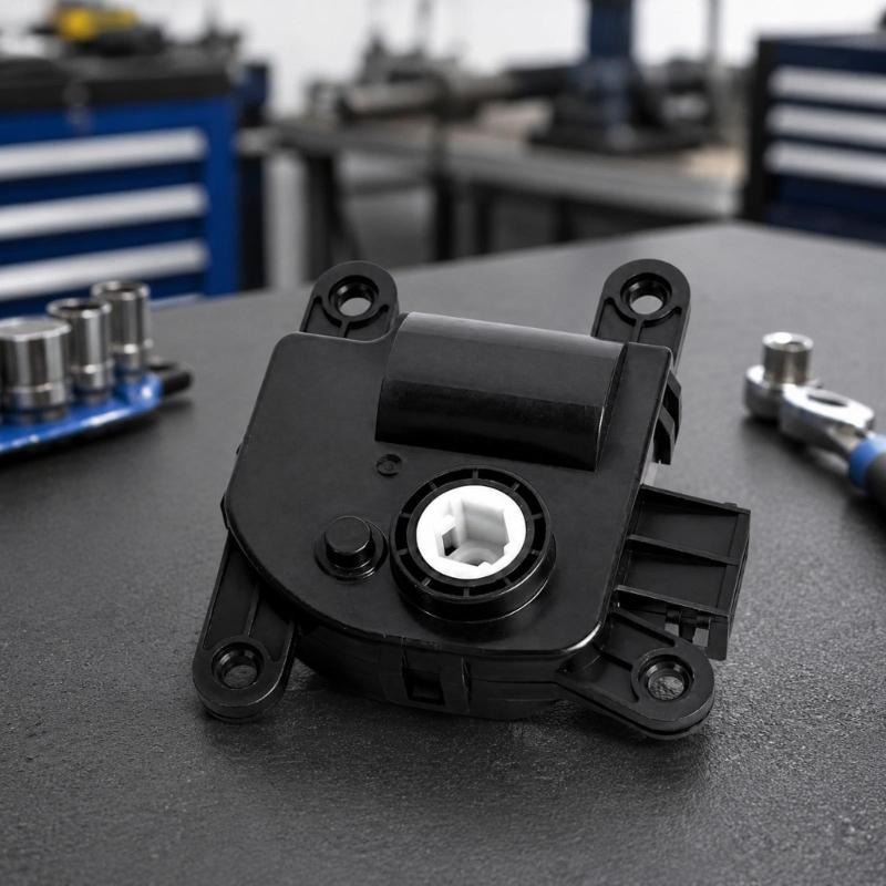 Vehicle HVAC Blend Door Actuator 971621JAA0 for Heater and Air Mix Door Service, Visible Mounting Ears with Drive Socket Output Service Part