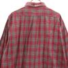 MAYWOOD lata 60. vintage Koszula z długim rękawem zapinana na guziki w kratę L Czerwona Męska Używana