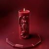 3d Gothic Style Wing Angel Relief Pillar Candle Silicone Mold Diy Skirt Goddess Resin Mould Gypsum Clay Making Tool Home Decor