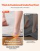 Rug Pad 2.44 x 1.52 m, Non-slip Carpet Area Pad, Rug Mat Padding with Dual Surface Felt Cushion & Rubber Gripper, Hardwood Floor Protection for All